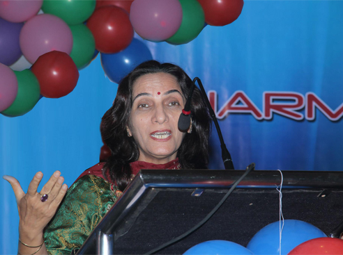 Mrs.Nadia Moghbelpour, one of the most eminent educationist & director academic of Blossom School